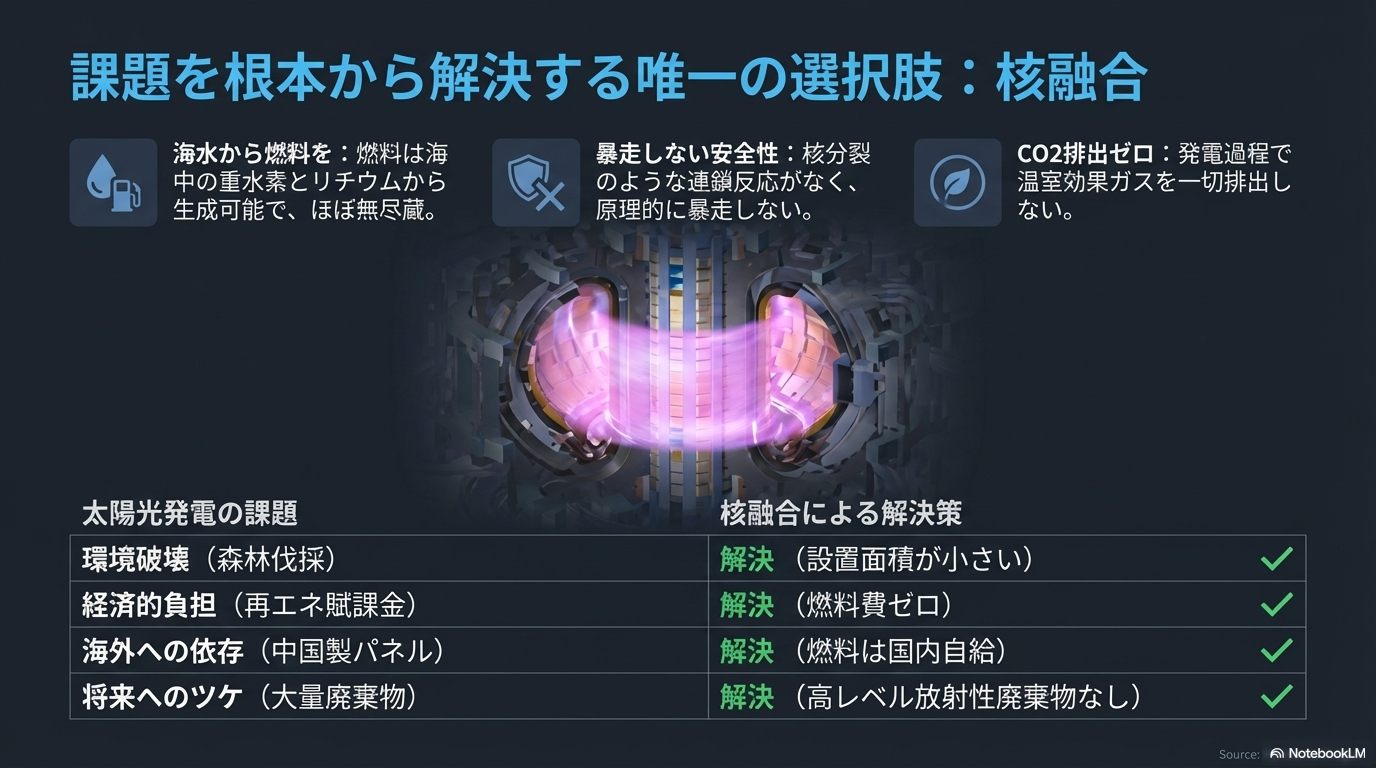 核融合の原理：地上の太陽を創る技術